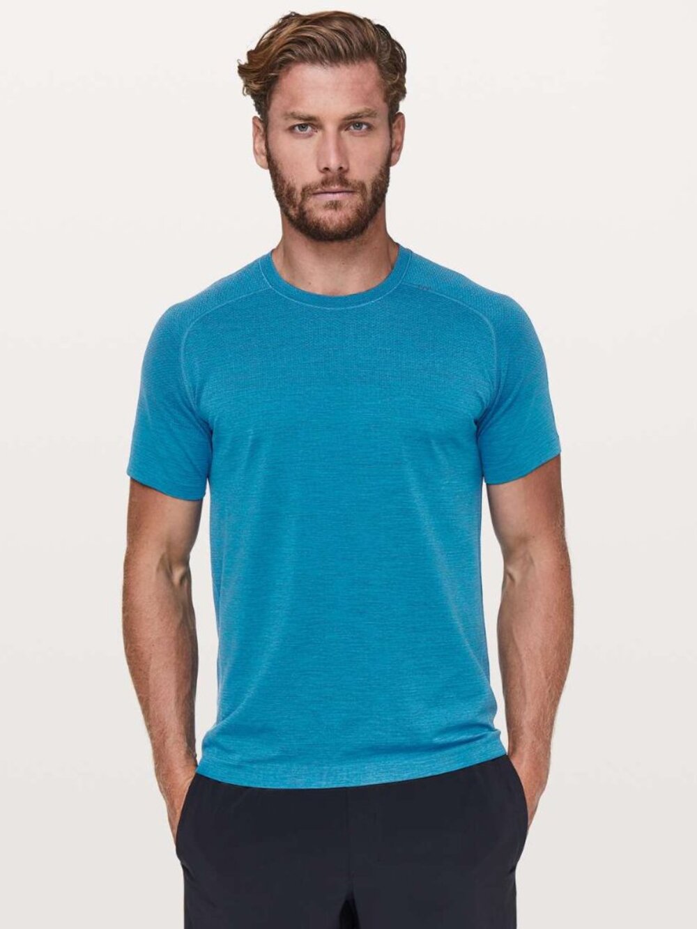 Lululemon Men's Metal Vent Tech Short Sleeve - Poseidon Blue